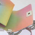 Chanel Matelasse Boy  Shoulder Bag Caviar Skin Multicolor CC Auth 66965S
