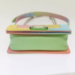 Chanel Matelasse Boy  Shoulder Bag Caviar Skin Multicolor CC Auth 66965S