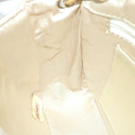 Chanel Matelasse Chain Shoulder Bag Satin Gold CC Auth 67057A