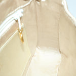 Chanel Matelasse Chain Shoulder Bag Satin Gold CC Auth 67057A