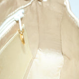 Chanel Matelasse Chain Shoulder Bag Satin Gold CC Auth 67057A