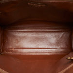 Chanel logo toast bag brown leather ladies Chanel toast bag