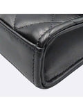 A81633 Black Lambskin Trend CC Gold Mini Cross Bag Chanel