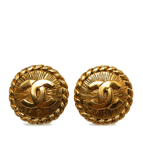 Chanel Logo Earrings G   Chanel