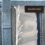 balenciaga Denim Tote Bag Barbes 671409