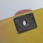 Chanel Matelasse Boy  Chain Shoulder Bag Leather Rainbow CC Auth 71579S