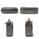 balenciaga Camera Bag XS 2WAY Calf Metallic Gray 608653
