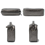 balenciaga Camera Bag XS 2WAY Calf Metallic Gray 608653