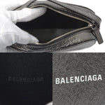 balenciaga Camera Bag XS 2WAY Calf Metallic Gray 608653