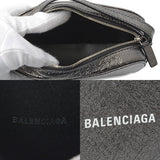 balenciaga Camera Bag XS 2WAY Calf Metallic Gray 608653