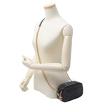 Chanel Matelasse Chain Shoulder Bag Black Bordeaux