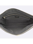 A84407 Black Color Caviar Skin Gold Metal Boy Large Clutch Chanel