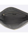 A84407 Black Color Caviar Skin Gold Metal Boy Large Clutch Chanel