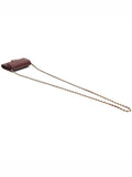 AP0238 Burgundy caviar gold CC logo classic clutch with chain card wallet cross bag 31st Chanel