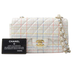 Chanel Matelasse Chain Shoulder Bag Check