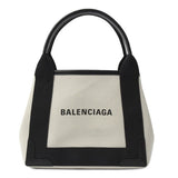 balenciaga Canvas Navy Cabas XS Handbag