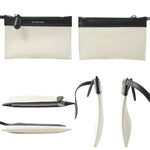 balenciaga Canvas Navy Cabas XS Handbag