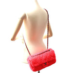 Chanel Matelasse Chain Shoulder Bag Pink