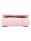 AP2848 Shiny Calfs Coin Medal Pendant Mini Chain Cross Bag 33902 Chanel