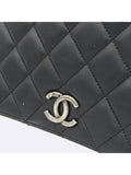 A93012 Brown Black Color Ballet Flap Vintage Silver CC Chain Shoulder Bag Chanel