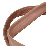 Chanel Logo One-Shoulder Bag Handbag Pink Natural Leather Cotton  CHANEL