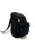 2VZ135 Triangle Logo Re Nylon Saffiano Backpack