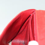 Chanel Matelasse Chain Shoulder Bag Nylon Orange CC Auth 84479
