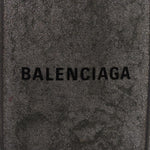 balenciaga Everyday Tote XXS Hand Bag Leather 2way Silver Silver Auth 87205