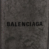 balenciaga Everyday Tote XXS Hand Bag Leather 2way Silver Silver Auth 87205