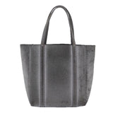 balenciaga Everyday Tote XXS Hand Bag Leather 2way Silver Silver Auth 87205
