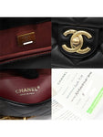 AS4231 Black Lambskin CC Logo Small Flap Chain Shoulder Bag Chanel