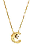 18K Coco Crush Diamond Necklace Yellow Gold Chanel