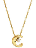 18K Coco Crush Diamond Necklace Yellow Gold Chanel