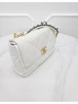 19Flap Bag White Large AS1161 Chanel