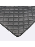 A82552 Black Classic Lambskin Silver Logo Large Clutch Chanel