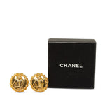 Chanel Mademoiselle Round Earring G   Chanel