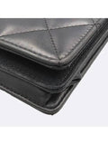 A93012 Brown Black Color Ballet Flap Vintage Silver CC Chain Shoulder Bag Chanel