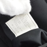 Chanel Long Skirt Black 95A #38