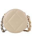 19 Lambskin Circle AP0945 Chain Mini Cross Bag 34328 Chanel