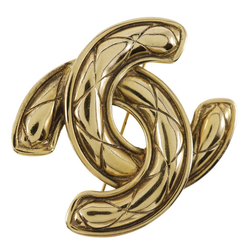 Chanel Matelasse Brooch