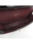 A58600 Black Caviar Skin Classic Jumbo Gold Chain Shoulder Bag Chanel