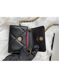 19 Chain Flap Mini Bag Black Chanel