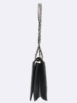 A93012 Brown Black Color Ballet Flap Vintage Silver CC Chain Shoulder Bag Chanel
