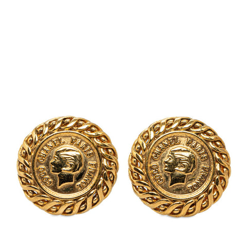 Chanel Mademoiselle Chain Earrings G   Chanel