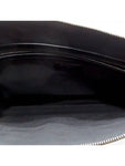 A84407 Boy silver metal large clutch Chanel