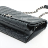 Top Quality Chanel DECAMATRACE LEZER SINGLE FLAPS SINGLE CHAIN BAG NAYBIE SILVER GOLD TOOLS  EARTH  LOVE MARKET SHOP