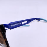balenciaga Brown Triples Squared Sunglasses Bb0025Sa 55/19 135Mm