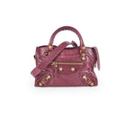 balenciaga City Mini Burgundy