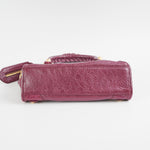 balenciaga City Mini Burgundy