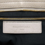 balenciaga Classic Metallic Edge City White